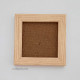 Photo Frame #3 - 4x4 inches - Pinewood Finish