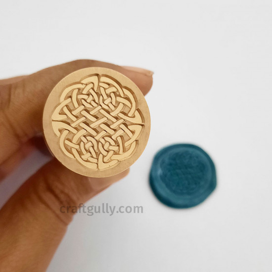 Wax Seal Stamp With Wax Stick - Design #1