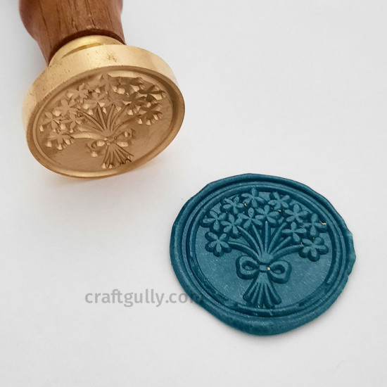 Wax Seal Stamp With Wax Stick - Design #2