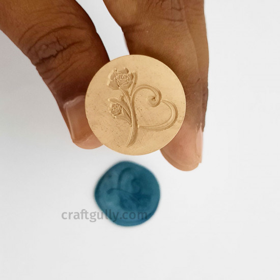 Wax Seal Stamp With Wax Stick - Design #3