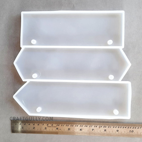 Silicone Moulds #35 - Name Plate - Pack of 1 Silicone Moulds #35 - Name Plate - Pack of 1
