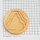 Wooden Coasters #4 - Riverbed - Set of 2