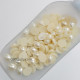 Flatback Pearls 10mm Oval - Cream - 20gms