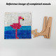 Sparkling Mosaic Kits - Flamingo