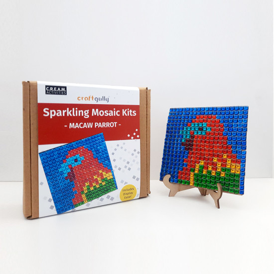 Sparkling Mosaic Kits - Macaw Parrot