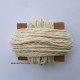 Cotton Macrame Cords 3mm Single Strand - Off White - 20 meters