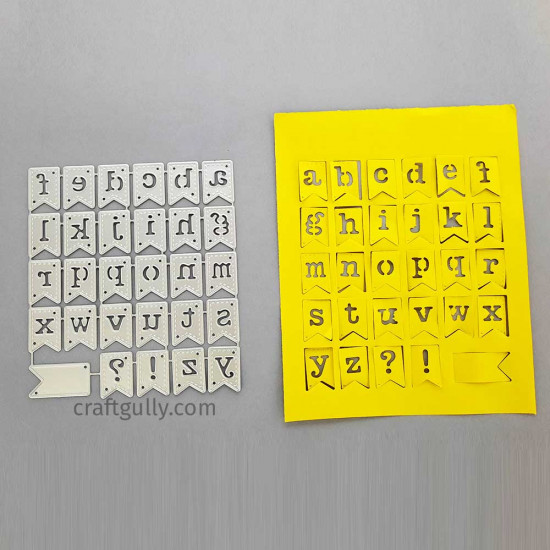 Thin Cut Dies - Alphabets - Set of 29