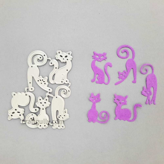 Thin Cut Dies - Cats #1 - Set of 5