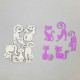 Thin Cut Dies - Cats #1 - Set of 5