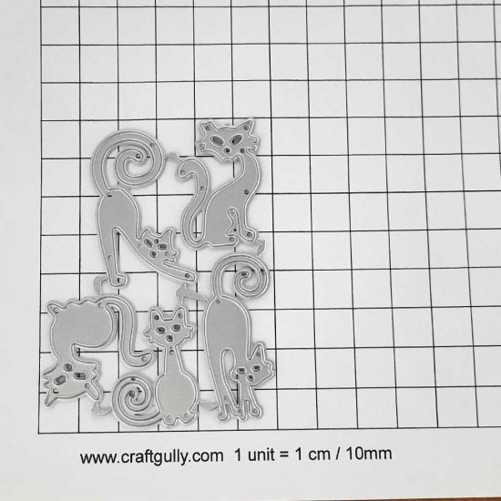 Thin Cut Dies - Cats #1 - Set of 5