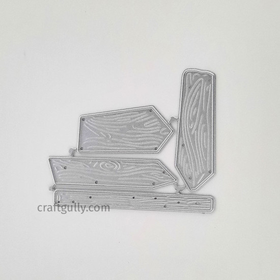 Thin Cut Dies - Wooden Fence #1 - Set of 4