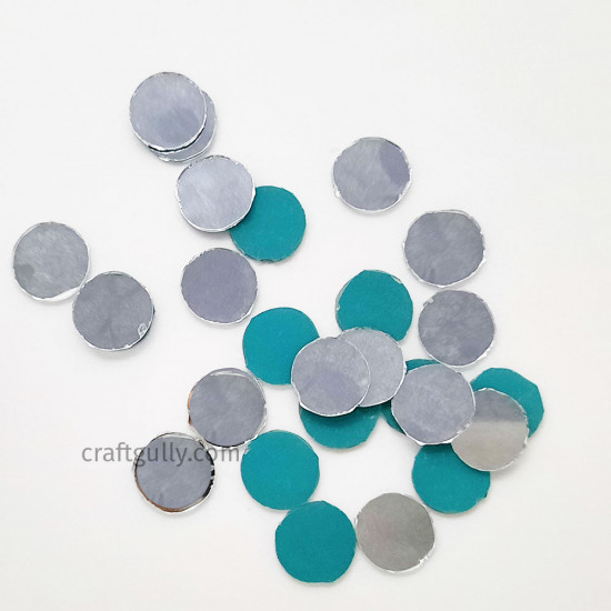 Cut Mirrors 12.5mm - Round - 10gms/ 36 Pcs