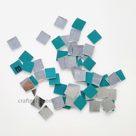 Cut Mirrors 7mm - Square - 10gms/ 68 Pcs Cut Mirrors 7mm - Square - 10gms/ 68 Pcs
