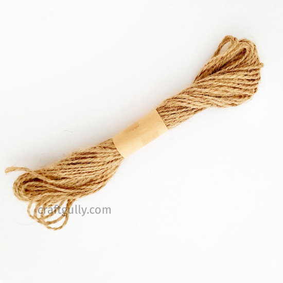 Jute String #2 - 2mm Natural - 10 meters