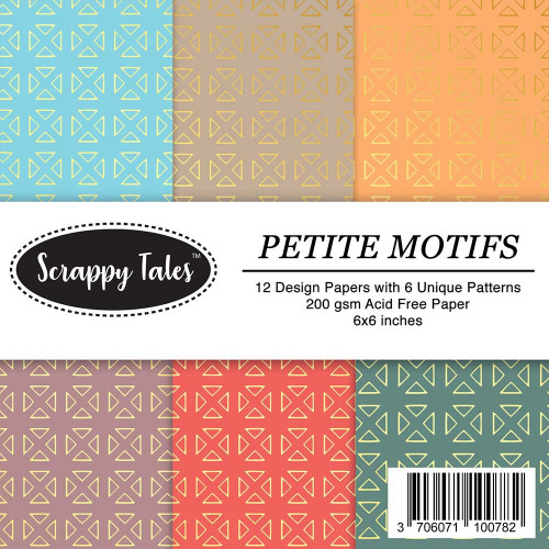 Pattern Papers 6x6 - Petite Motifs - Pack of 12