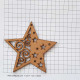MDF Shapes #9 - 4.75inches - Star - Pack of 1
