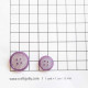 Buttons #13 - Lavender - Pack of 12