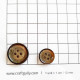 Buttons #14 - Sepia - Pack of 12