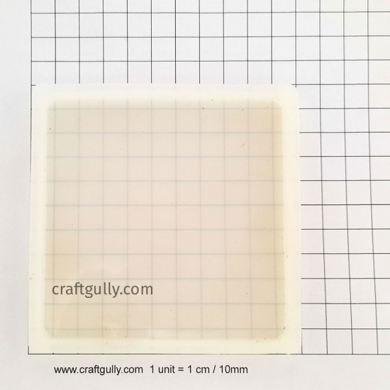 Silicone Moulds - Coasters #5 - Square - Pack of 1