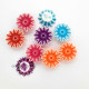 Acrylic Beads 26mm - Flower #13 Sunflower Ass. - 12 Beads