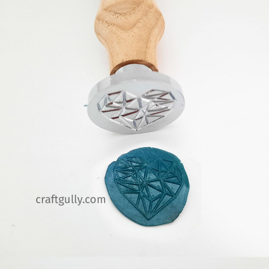 Wax Seal Stamp - Design #5 - Heart