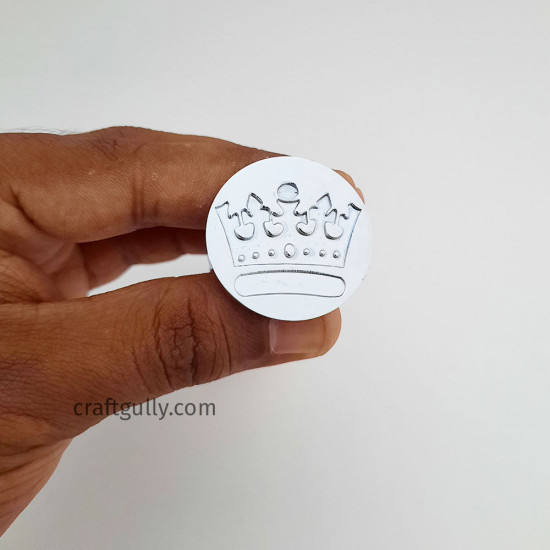 Wax Seal Stamp - Design #6 - Crown
