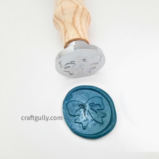 Wax Seal Stamp - Design #7 - Bow
