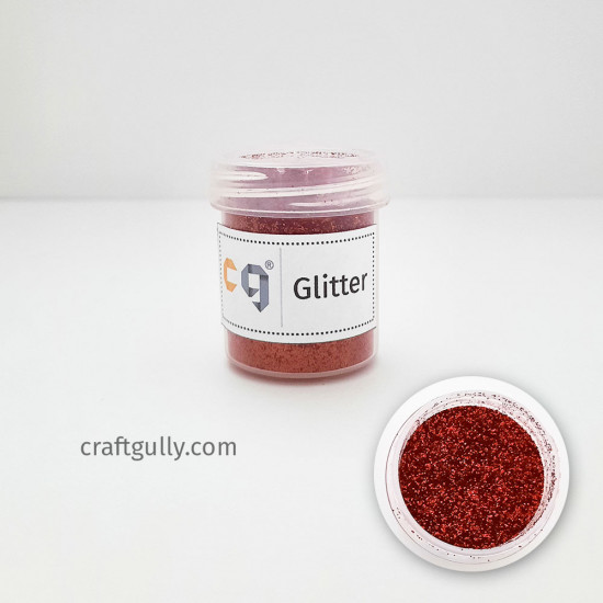 Glitter Dust - Red - 10gms