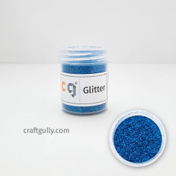 Midnight Navy Blue Craft Glitter (fine flake)