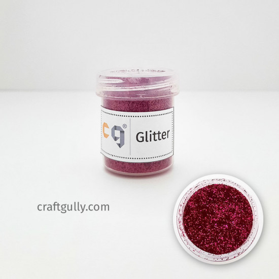 Glitter Dust - Dark Pink - 10gms
