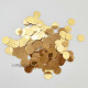 Sequins 14mm - Round Flat #10 - Golden - 10gms