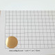 Sequins 32mm - Round Flat #12 - Golden - 10gms