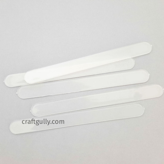 Resin Mixing Sticks 150mm - Transparent - Pack of 12