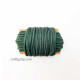 Cotton Macrame Cords 3mm Single Strand - Dark Green - 20 meters