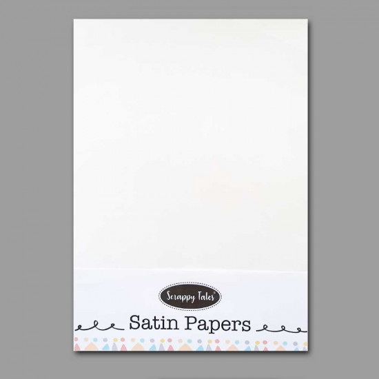 Satin Coated Paper A4 - White - Pack of 4