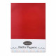 Satin Coated Paper A4 - Red - Pack of 4
