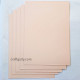 CardStock A4 - Pastel Blush Pink 400gsm - 5 Sheets