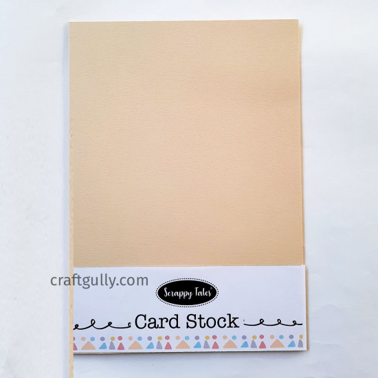 CardStock A4 - Pastel Parchment 400gsm - 5 Sheets