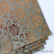 Foil Stamped Papers A4 Design #6 - Dark Green & Golden - 4 Sheets