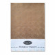 Foil Stamped Papers A4 Design #11 - Brown & Golden - 4 Sheets