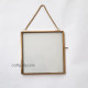 Floating Frames #2 - 6inches Square Golden Finish - 1 Frame