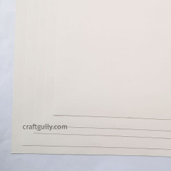 Uncle Paul Black Cardstock - 85\ x 11\ 85lb Cover Card Stock Heavyweight Paper Perfect for Scrapbooking Crafts Business Cards 25 Sheets 250gsm Uap13