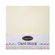 CardStock 12x12 - Ivory 250gsm - 5 Sheets