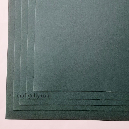 CardStock 12x12 - Forest Green 250gsm - 5 Sheets