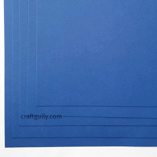 CardStock 12x12 - Royal Blue 250gsm - 5 Sheets