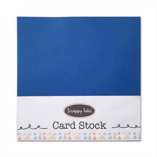 CardStock 12x12 - Royal Blue 250gsm - 5 Sheets