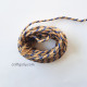 Jute String #3 - 3mm Natural & Blue - 3 Meters