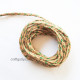 Jute String #4 - 4mm Natural & Green - 3 Meters