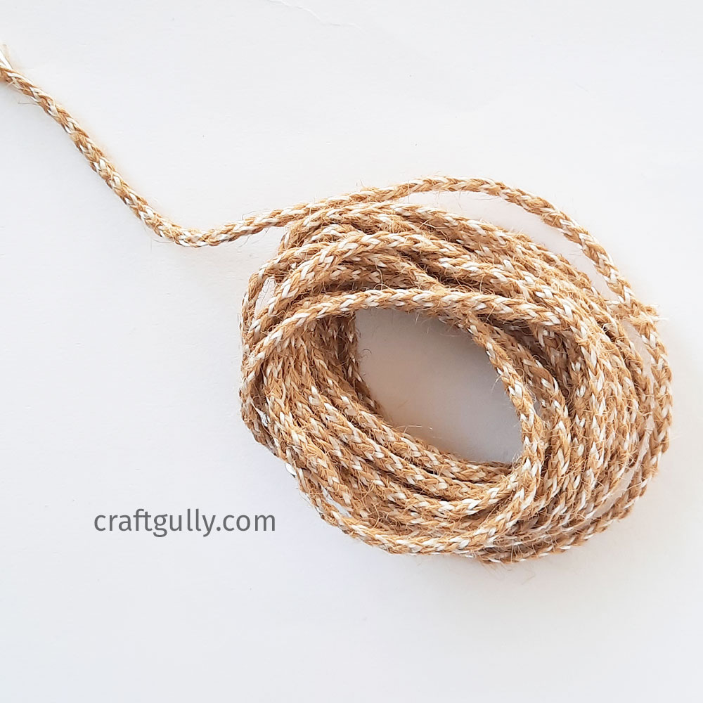 Buy 3mm Natural & Silver String Crafts Online. COD Available. Low Prices. Fast Shipping. Premium ...