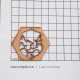 MDF Elements #36 - Hexagonal Ganapati - Pack of 1